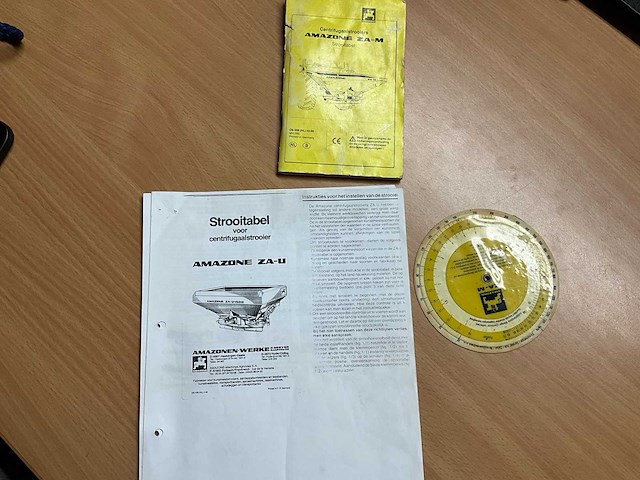 Amazone za-u 1501 kunstmeststrooier - afbeelding 8 van  16