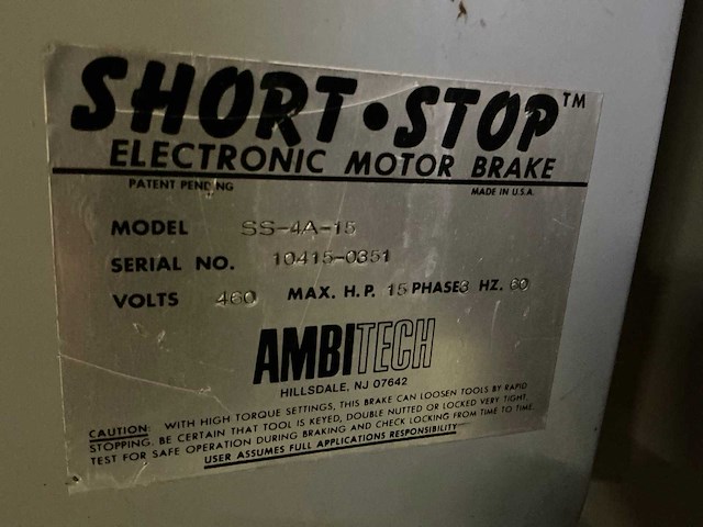 Ambitech ss-4a-15 lintzaagmachine - afbeelding 6 van  23