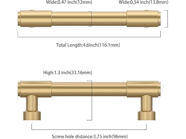 Amerdeco meubelgrepen (10 stuks) - afbeelding 2 van  4