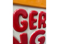 American burger king 2,5 meter verlicht bord - diverse lichtapparatuur - afbeelding 5 van  7
