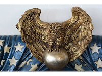 American flag mirror - decor object - afbeelding 5 van  5