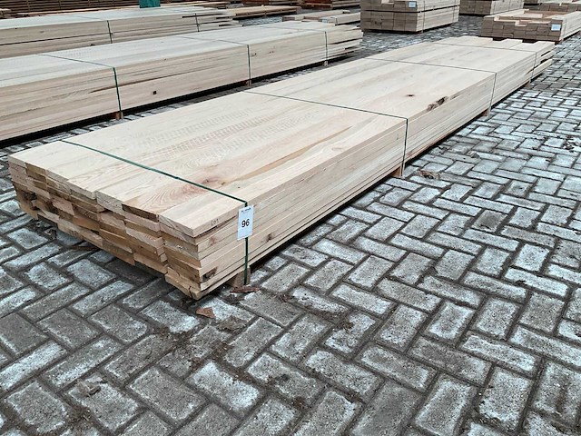 Amerikaan eiken planken 27x150 mm voorgeschaafd (26x) - afbeelding 1 van  5