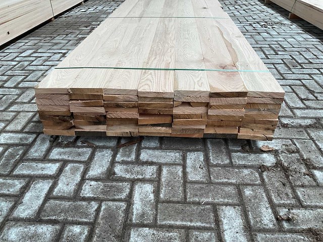 Amerikaan eiken planken 27x150 mm voorgeschaafd (26x) - afbeelding 2 van  5