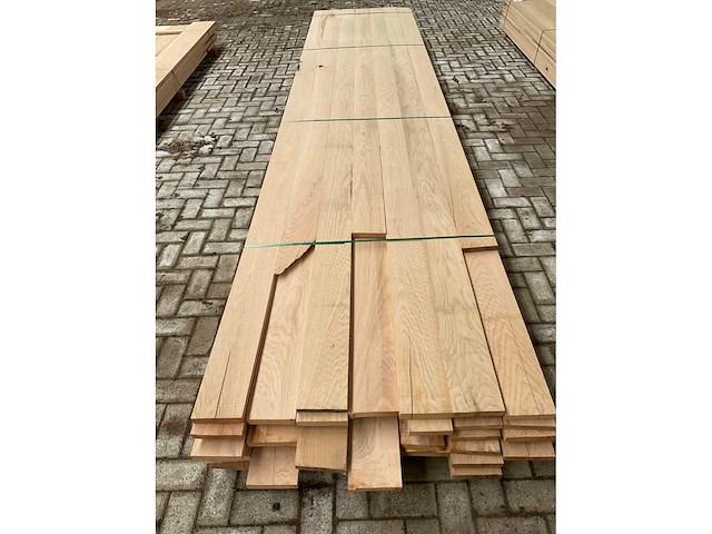 Amerikaan eiken planken 27x150 mm voorgeschaafd (26x) - afbeelding 5 van  5