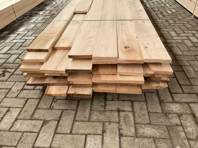 Amerikaan eiken planken 27x180 mm voorgeschaafd (26x) - afbeelding 4 van  5