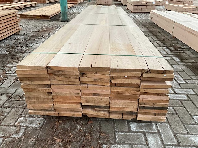 Amerikaan eiken planken 27x200 mm voorgeschaafd (26x) - afbeelding 2 van  5