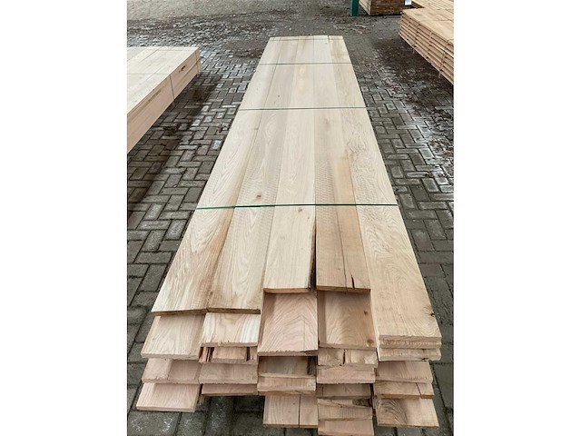 Amerikaan eiken planken 27x200 mm voorgeschaafd (26x) - afbeelding 5 van  5