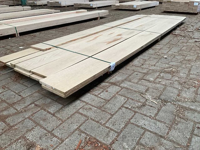 Amerikaan eiken planken voorgeschaafd op 20 mm ca. 0,3 m³ - afbeelding 1 van  5