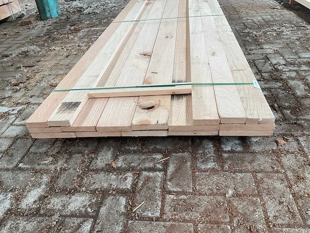 Amerikaans eiken planken 27 mm voorgeschaafd ca. 0,3 m³ - afbeelding 2 van  4