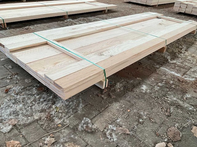 Amerikaans eiken planken 27 mm voorgeschaafd ca. 0,3 m³ - afbeelding 3 van  4