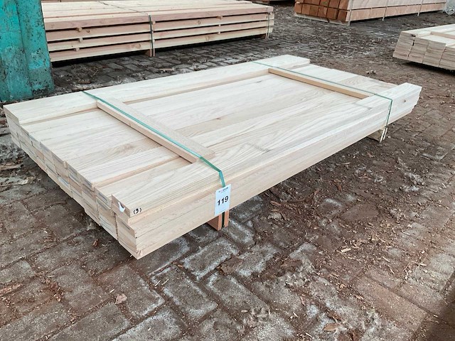 Amerikaans eiken planken 27x100 mm voorgeschaafd (53x) - afbeelding 1 van  5