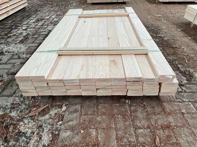 Amerikaans eiken planken 27x100 mm voorgeschaafd (53x) - afbeelding 2 van  5