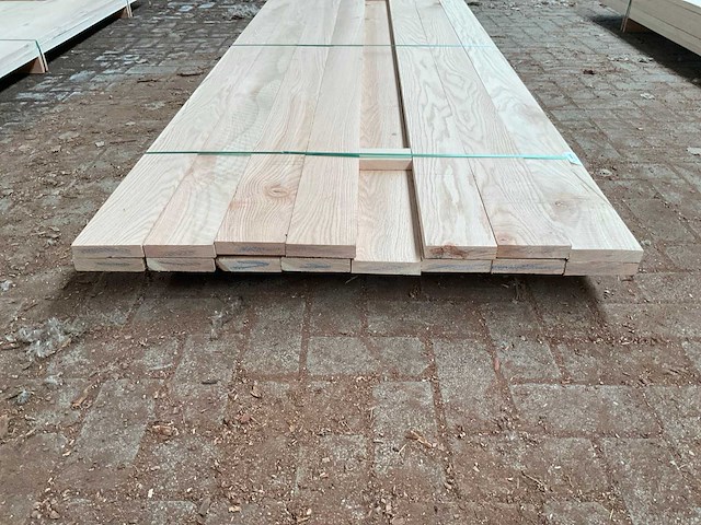 Amerikaans eiken planken 27x125 mm voorgeschaafd (15x) - afbeelding 2 van  5