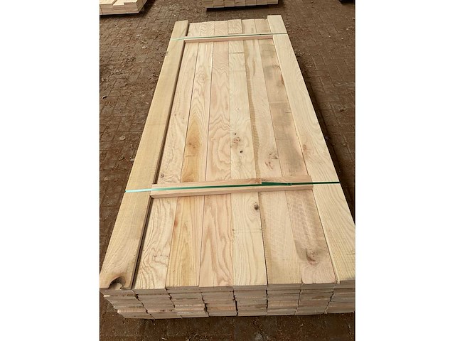 Amerikaans eiken planken 27x125 mm voorgeschaafd (98x) - afbeelding 5 van  5