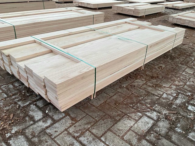 Amerikaans eiken planken 27x150 mm voorgeschaafd (84x) - afbeelding 3 van  5
