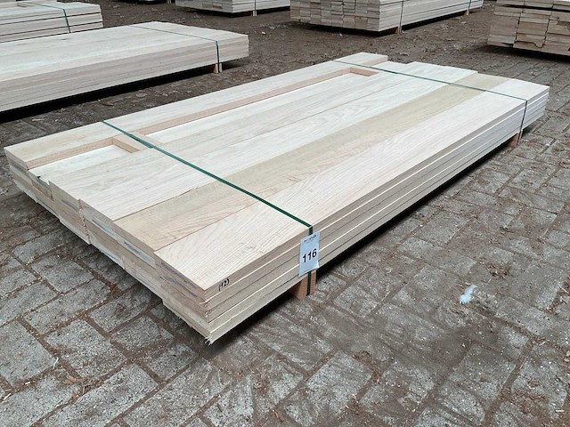 Amerikaans eiken planken 27x175 mm voorgeschaafd (45x) - afbeelding 1 van  5