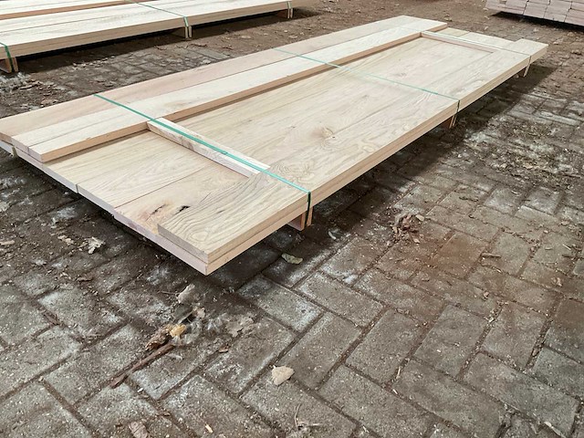 Amerikaans eiken planken 27x175 mm voorgeschaafd (9x) - afbeelding 3 van  5