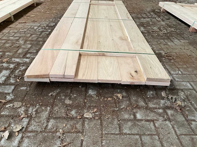 Amerikaans eiken planken 27x175 mm voorgeschaafd (9x) - afbeelding 4 van  5