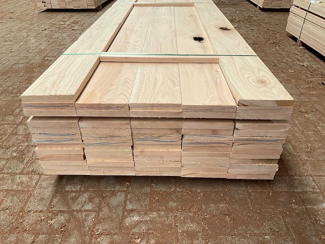 Amerikaans eiken planken 27x200 mm voorgeschaafd (62x) - afbeelding 4 van  5