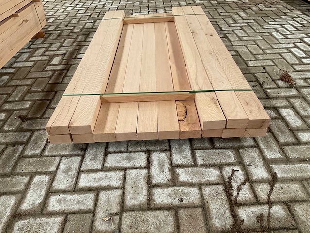 Amerikaans eiken planken 52x100 mm voorgeschaafd (15x) - afbeelding 4 van  5