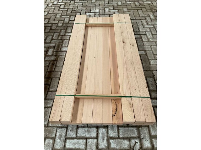 Amerikaans eiken planken 52x100 mm voorgeschaafd (15x) - afbeelding 3 van  3