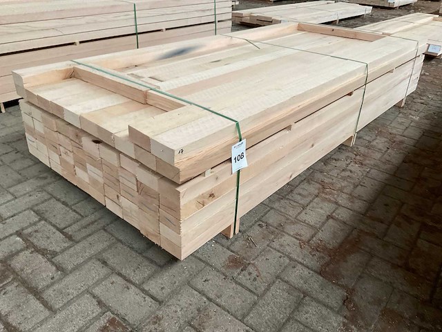 Amerikaans eiken planken 52x100 mm voorgeschaafd (63x ) - afbeelding 1 van  5