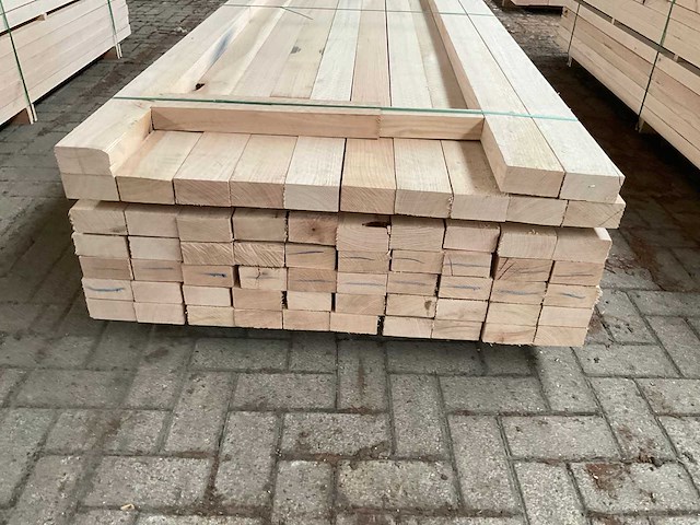Amerikaans eiken planken 52x100 mm voorgeschaafd (63x ) - afbeelding 2 van  5