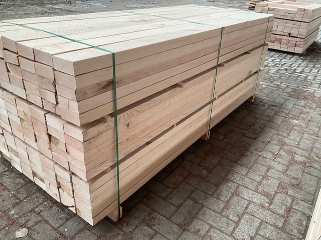 Amerikaans eiken planken 52x125 mm voorgeschaafd (120x) - afbeelding 3 van  5