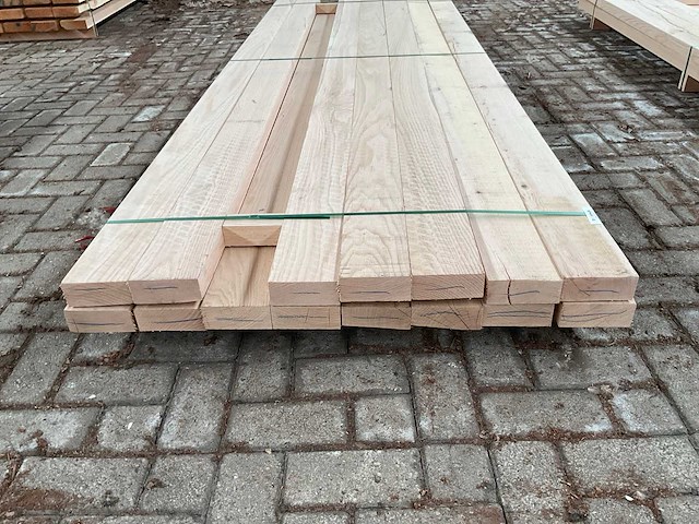 Amerikaans eiken planken 52x125 mm voorgeschaafd (15x) - afbeelding 2 van  5