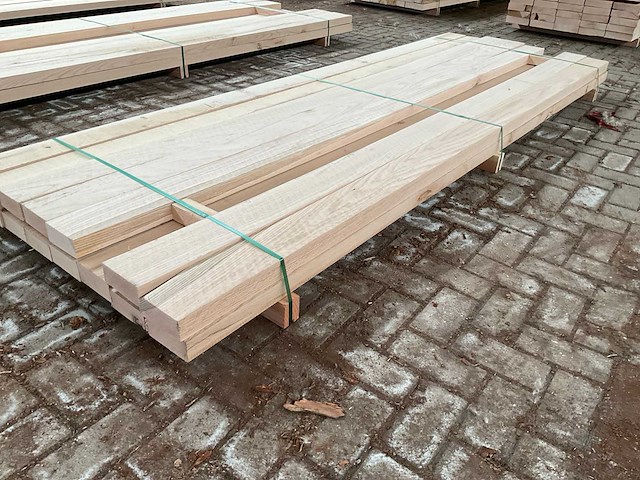 Amerikaans eiken planken 52x125 mm voorgeschaafd (15x) - afbeelding 3 van  5