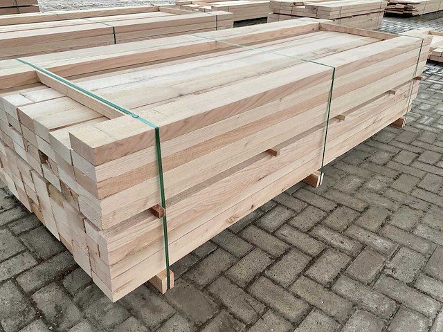 Amerikaans eiken planken 52x125 mm voorgeschaafd (75x) - afbeelding 3 van  5
