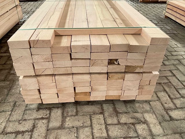 Amerikaans eiken planken 52x125 mm voorgeschaafd (75x) - afbeelding 4 van  5