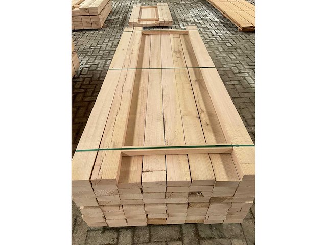 Amerikaans eiken planken 52x125 mm voorgeschaafd (75x) - afbeelding 5 van  5