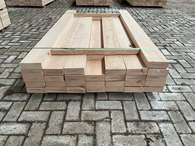 Amerikaans eiken planken 52x150 mm voorgeschaafd (29x) - afbeelding 2 van  5