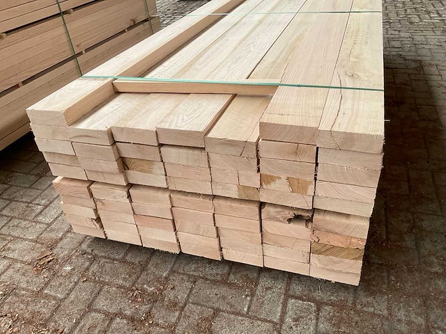 Amerikaans eiken planken 52x150 mm voorgeschaafd (66x) - afbeelding 4 van  5