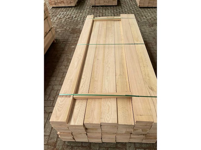 Amerikaans eiken planken 52x150 mm voorgeschaafd (66x) - afbeelding 5 van  5