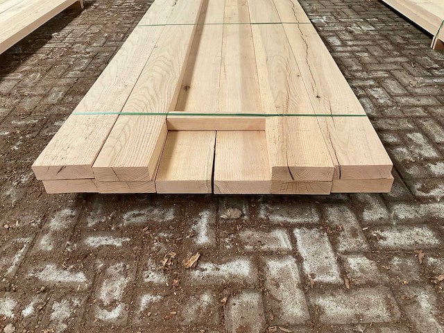 Amerikaans eiken planken 52x175 mm voorgeschaafd (10x) - afbeelding 4 van  5