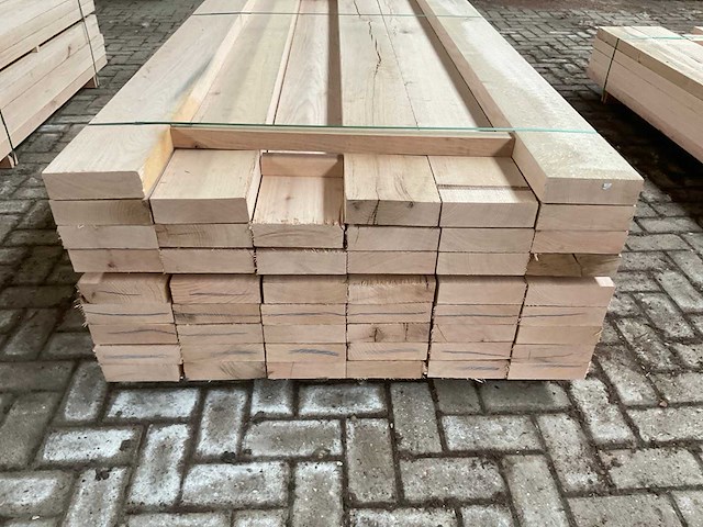 Amerikaans eiken planken 52x175 mm voorgeschaafd (49x) - afbeelding 2 van  5