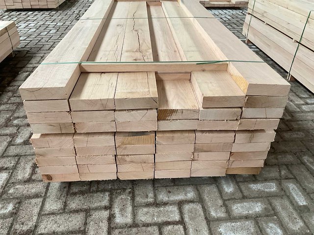 Amerikaans eiken planken 52x175 mm voorgeschaafd (49x) - afbeelding 4 van  5
