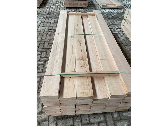 Amerikaans eiken planken 52x175 mm voorgeschaafd (49x) - afbeelding 5 van  5
