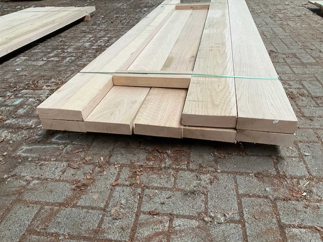 Amerikaans eiken planken 52x200 mm voorgeschaafd (8x) - afbeelding 2 van  5