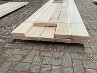 Amerikaans eiken planken 52x200 mm voorgeschaafd (8x) - afbeelding 2 van  5