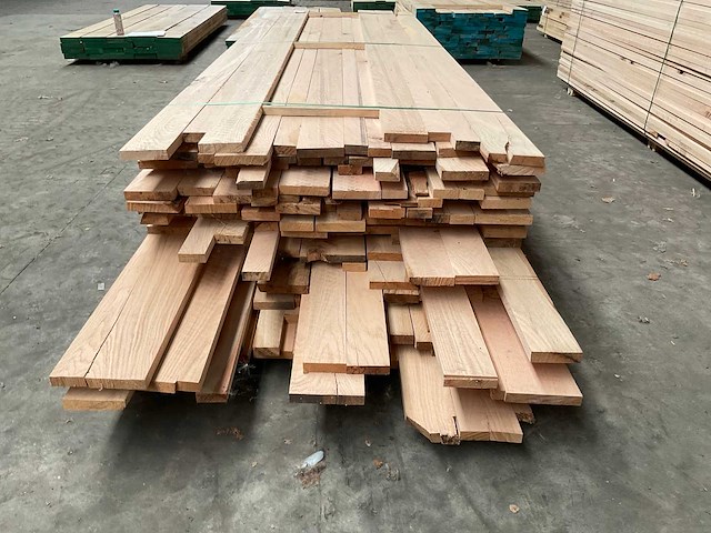 Amerikaans eiken planken voorgeschaafd op 25 mm ca. 1,6 m³ - afbeelding 4 van  5