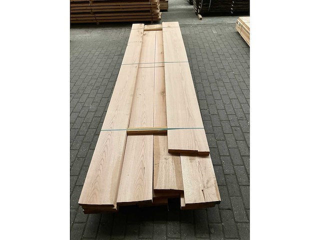Amerikaans eiken planken voorgeschaafd op 48 mm ca. 0,8 m³ - afbeelding 5 van  5