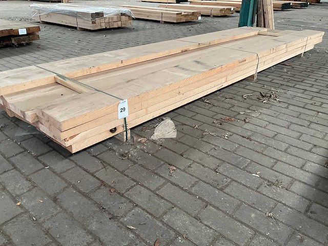 Amerikaans eiken planken voorgeschaafd op 48 mm ca. 0,8 m³ - afbeelding 1 van  5