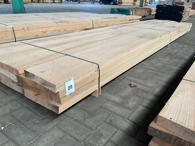 Amerikaans eiken planken voorgeschaafd op 48 mm ca. 1 m³ - afbeelding 5 van  5