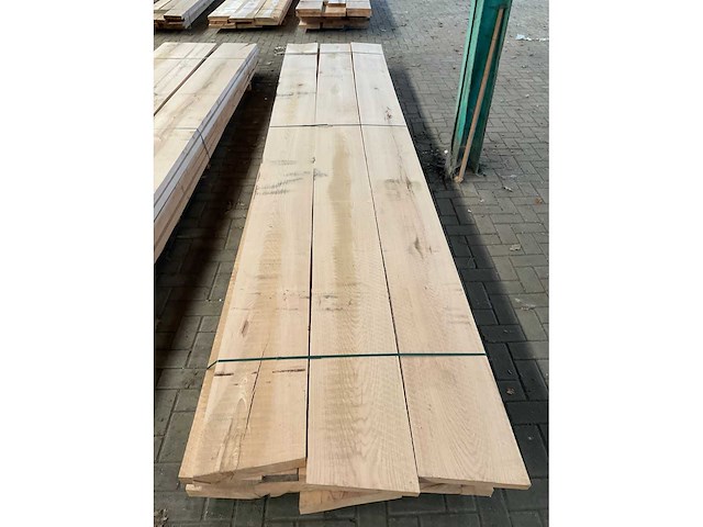 Amerikaans eiken planken voorgeschaafd op 48 mm ca. 1 m³ - afbeelding 5 van  5
