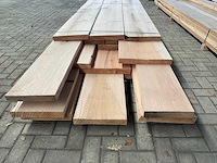 Amerikaans eiken planken voorgeschaafd op 48 mm ca. 1,2 m³ - afbeelding 4 van  5