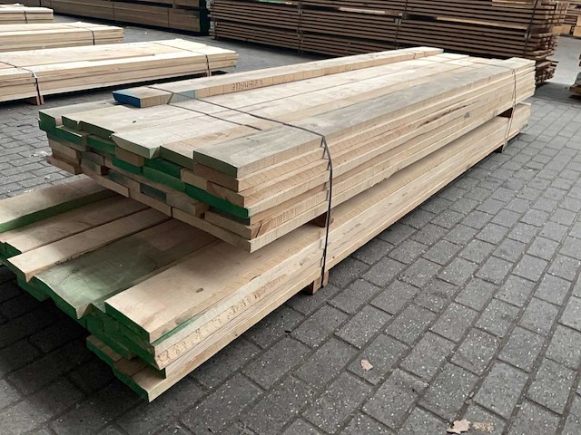 Amerikaans essen planken 33 mm ca. 1,3 m³ - afbeelding 2 van  5