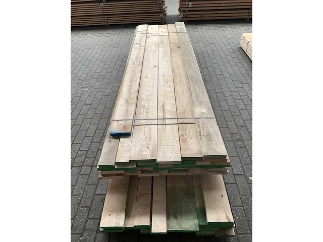 Amerikaans essen planken 33 mm ca. 1,3 m³ - afbeelding 3 van  5